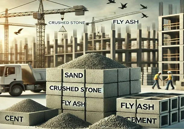 Iš kokių medžiagų gaminamos betoninės plytos?